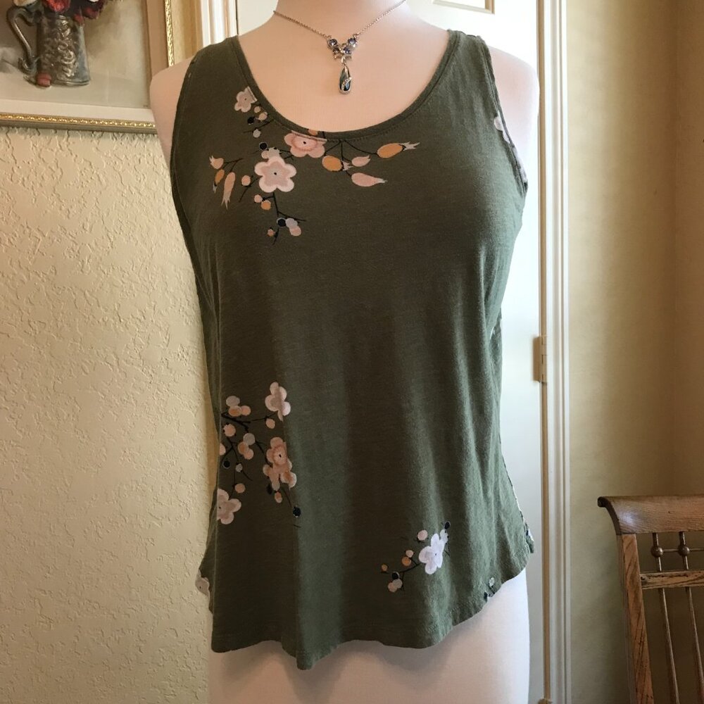 Loft Outlet Women's Green Tank - Size M